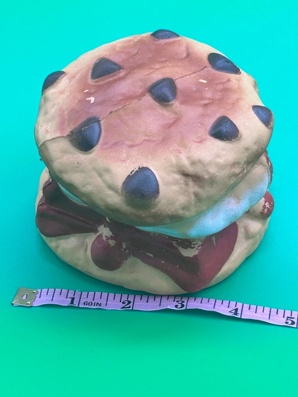 X-Large Purple Cupcake Cookie, Icecream cone Squishy Toys -
